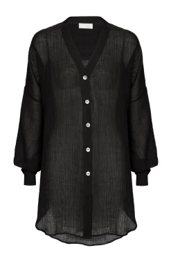 Monday Swimwear Barcelona Tunic - Crinkle Linen