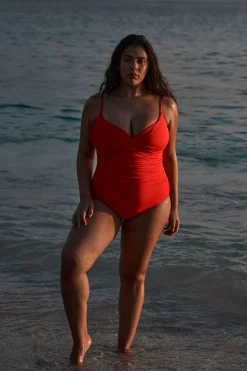 Monday Swimwear Bordeaux One Piece (Full Coverage) -