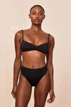 Monday Swimwear Bordeaux Top -