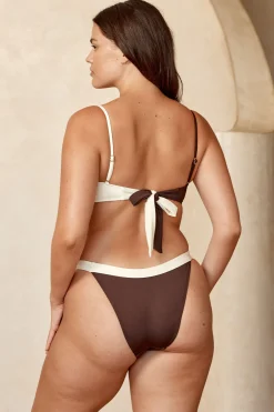 Monday Swimwear Bordeaux Top -