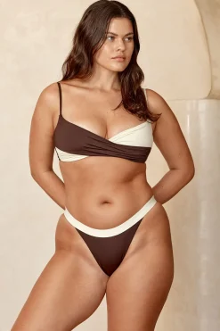 Monday Swimwear Bordeaux Top -