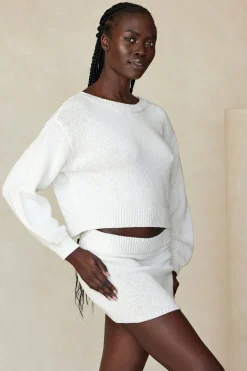 Monday Swimwear Brampton Island Sweater - White