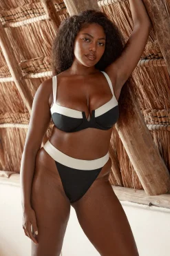 Monday Swimwear Clovelly Top - Black/Ivory