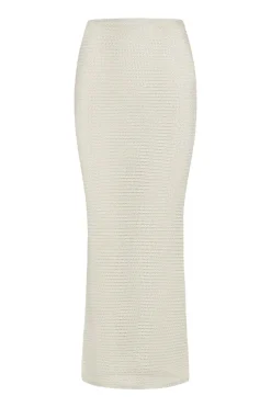 Monday Swimwear Fontelina Midi Skirt - Shiny Treble Knit