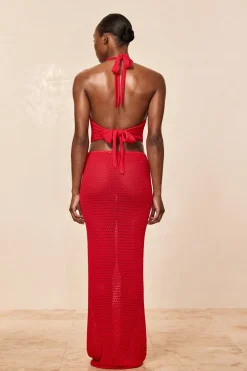 Monday Swimwear Fontelina Skirt - Lace Crochet