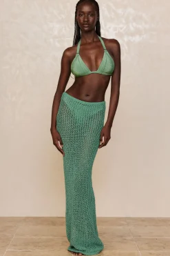 Monday Swimwear Fontelina Skirt - Pond Petit Crochet