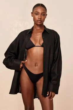 Monday Swimwear La Jolla Linen Shirt -