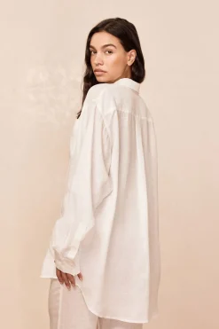 Monday Swimwear La Jolla Linen Shirt -