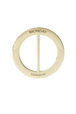 Monday Swimwear Monday Sarong Buckle - Gold
