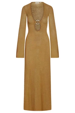 Monday Swimwear Montego Dress - Lurex Lace Crochet