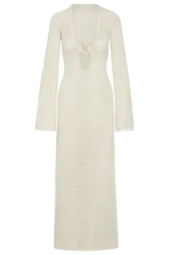 Monday Swimwear Montego Dress - Shiny Treble Knit