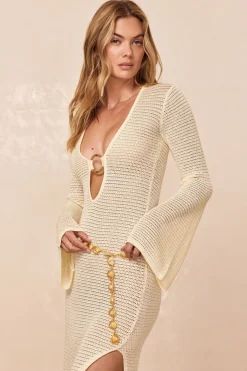 Monday Swimwear Montego Dress - Shiny Treble Knit