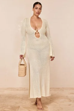 Monday Swimwear Montego Dress - Shiny Treble Knit