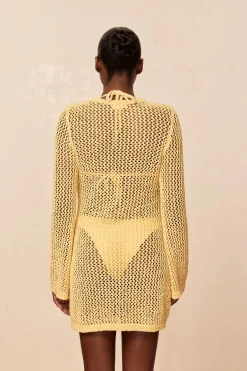 Monday Swimwear Montego Mini Dress - Honey Petit Crochet