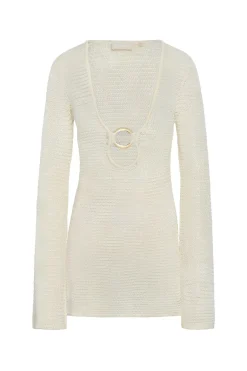 Monday Swimwear Montego Mini Dress - Shiny Treble Knit
