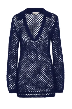 Monday Swimwear Newport Dress - Midnight Crochet