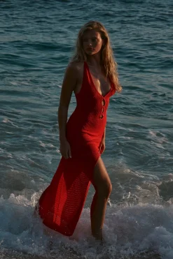 Monday Swimwear Ramatuelle Dress - Lace Crochet