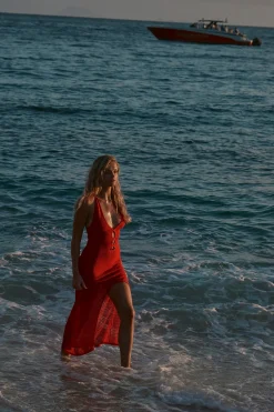 Monday Swimwear Ramatuelle Dress - Lace Crochet