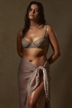 Monday Swimwear St. Tropez Sarong - Crinkle Linen