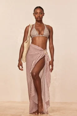Monday Swimwear St. Tropez Sarong - Crinkle Linen