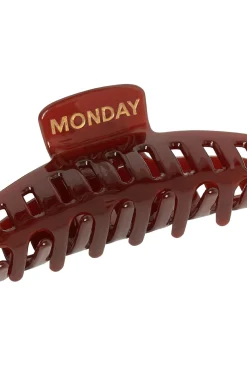 Monday Swimwear Staniel Cay Medium Hair Clip Set - Brown