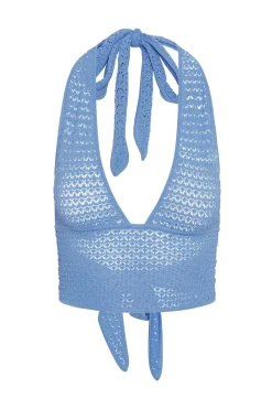 Monday Swimwear Toulon Top - Azure Lace Crochet